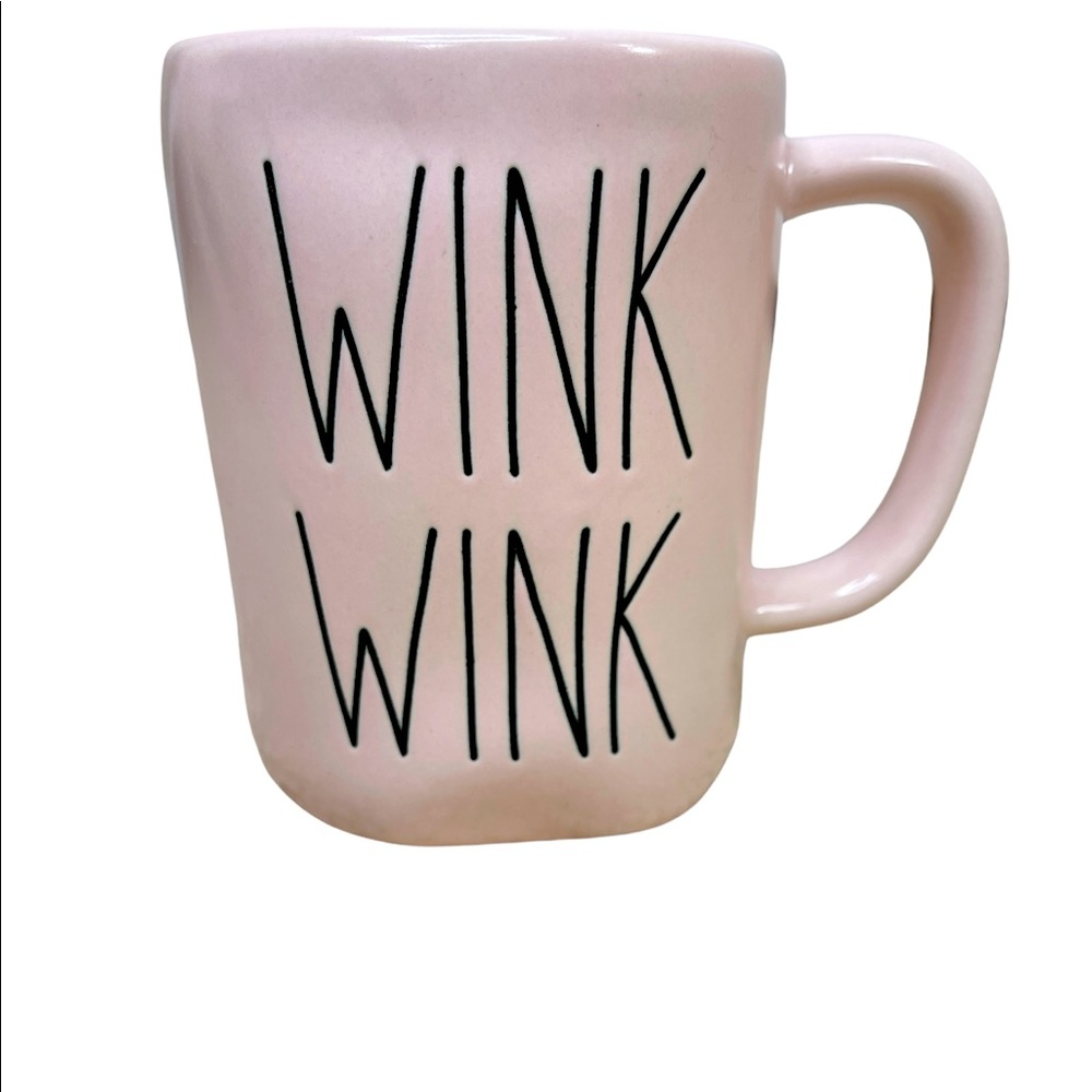 Brand New Rae Dunn “Wink Wink” Ceramic Mug